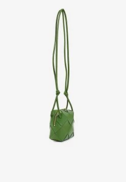 Bottega Veneta Mini Cassette Crossbody Bag Avocado -Cheap TOP-HANDLE-BAGS Store 03012023 040