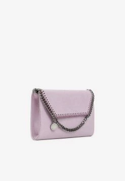 Stella McCartney Mini Falabella Shoulder Bag Lilac -Cheap TOP-HANDLE-BAGS Store 03112022 157