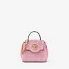 Versace Mini La Medusa Crystal-Embellished Bag Pink
