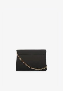 Versace La Medusa Envelope Clutch With Crystal Embellishments Black -Cheap TOP-HANDLE-BAGS Store 1003018 201A04564 201B00V 201
