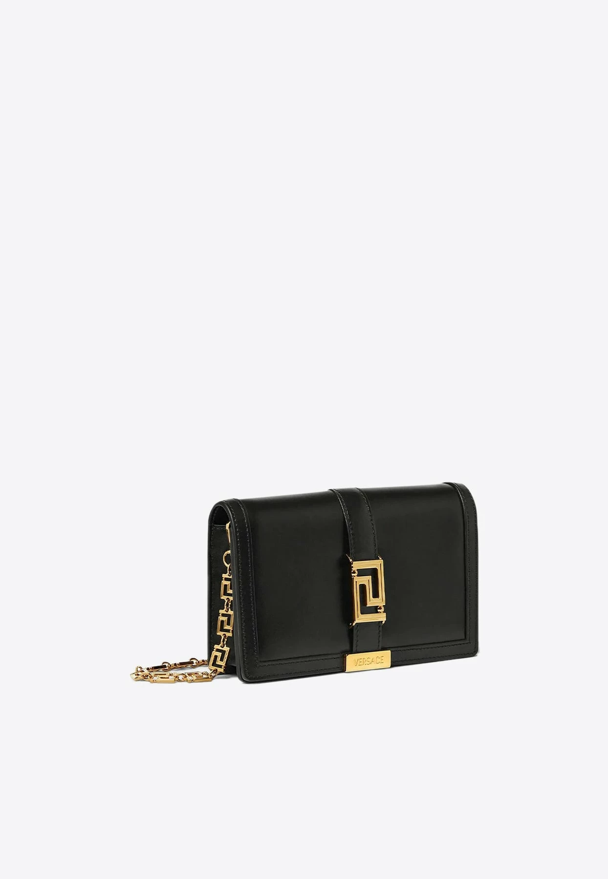 Versace Mini Greca Goddess Shoulder Bag Black 2 Versace Mini Greca Goddess Shoulder Bag Black - Image 2