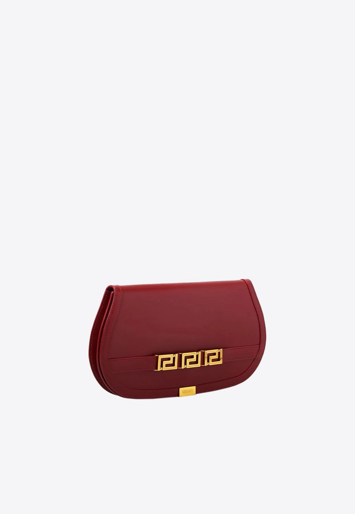Versace Greca Goddess Clutch Bag Bordeaux 2 Versace Greca Goddess Clutch Bag Bordeaux - Image 2