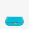 Versace Greca Goddess Clutch Bag Blue