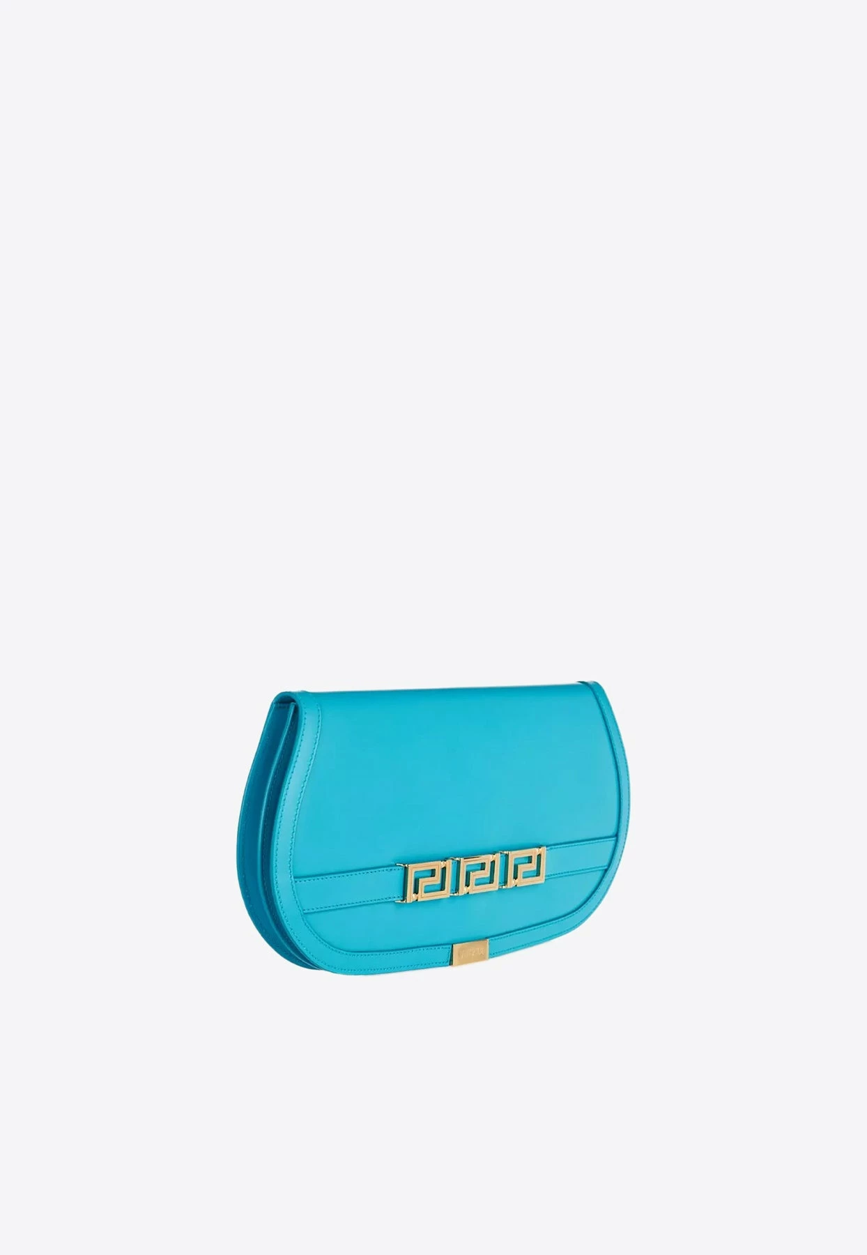 Versace Greca Goddess Clutch Bag Blue 2 Versace Greca Goddess Clutch Bag Blue - Image 2