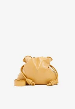 Loewe Flamenco Clutch Puffer Bag Camel