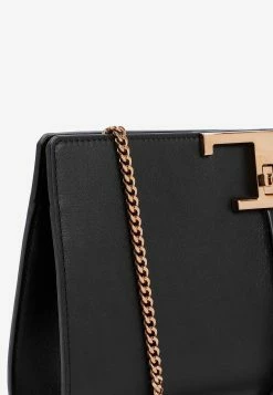 Tod's T Timeless Clutch Bag In Leather Black -Cheap TOP-HANDLE-BAGS Store 14122022 142
