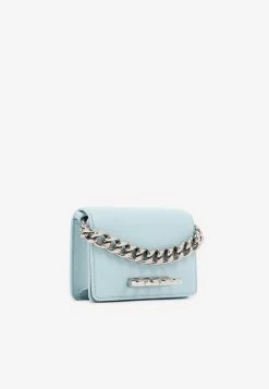 Alexander McQueen Mini Leather Four Ring Clutch Bag Blue 6 Alexander McQueen Mini Leather Four Ring Clutch Bag Blue -Cheap TOP-HANDLE-BAGS Store 19072022 272