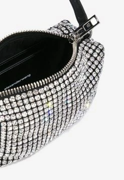 Alexander Wang Medium Heiress Crystal Pouch Crystal -Cheap TOP-HANDLE-BAGS Store 2019P0813J 000 4