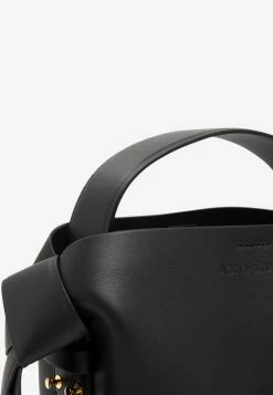 Acne Studios Mini Musubi Bag In Grained Leather Black -Cheap TOP-HANDLE-BAGS Store 21062021 005