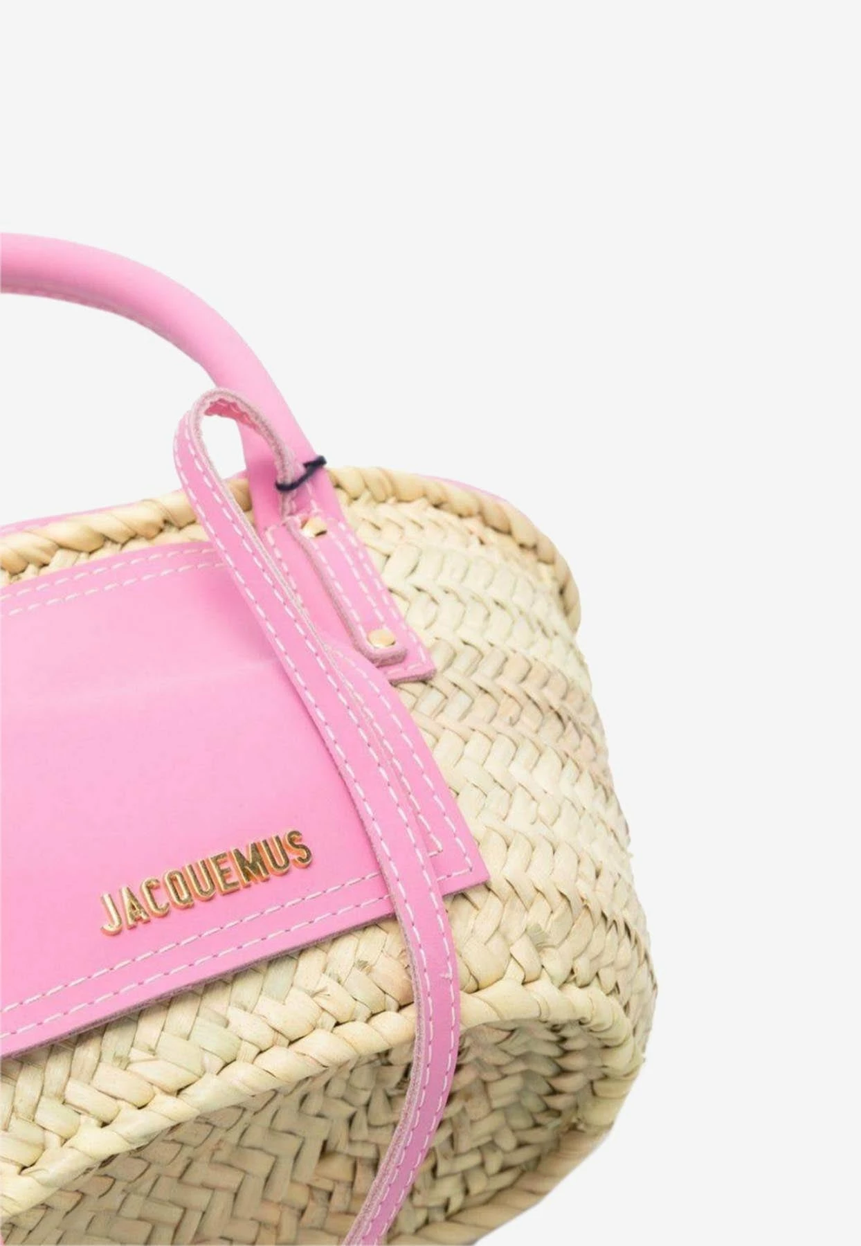 Jacquemus Le Petit Panier Soli Tote Bag Pink 4 Jacquemus Le Petit Panier Soli Tote Bag Pink - Image 4