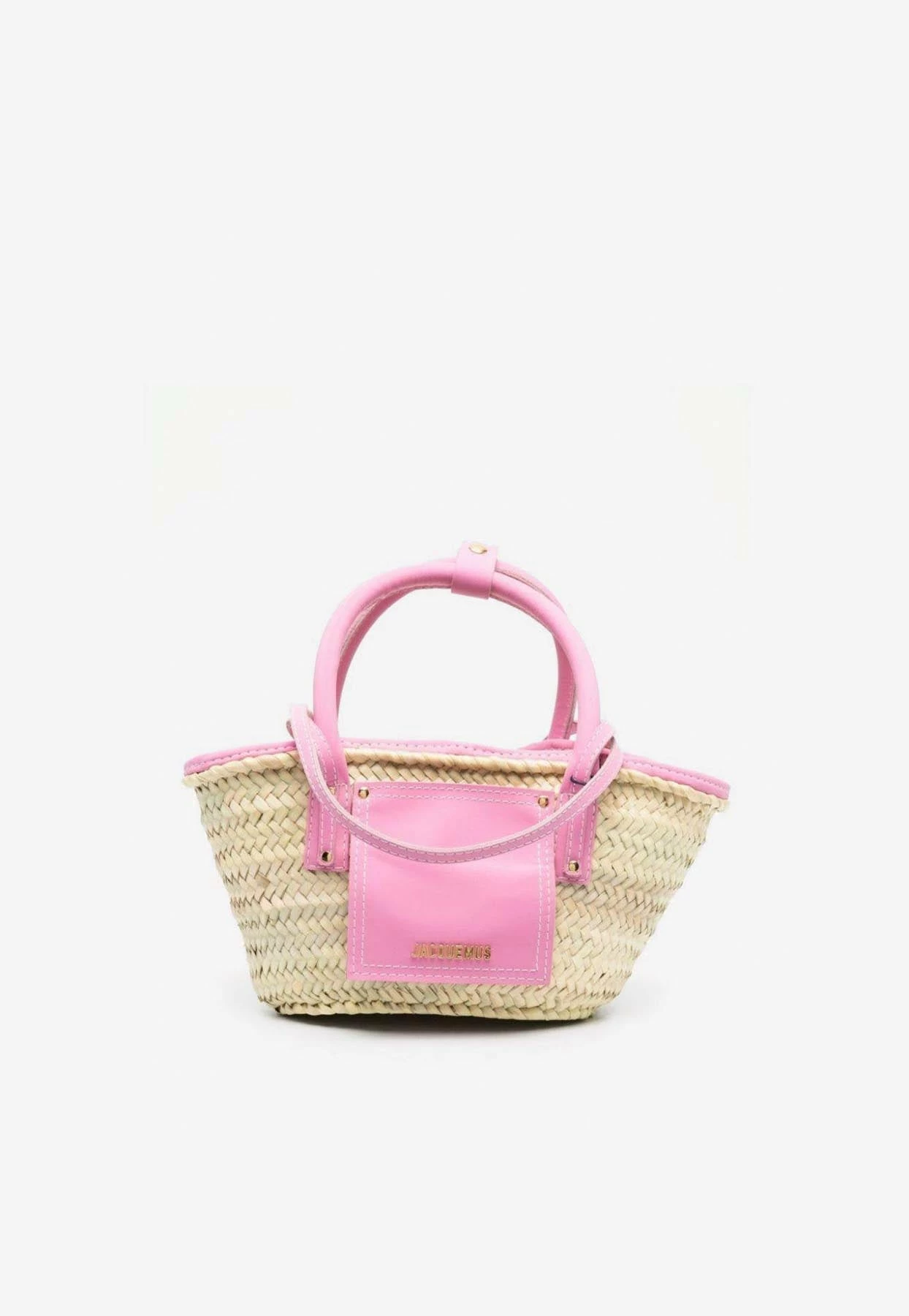 Jacquemus Le Petit Panier Soli Tote Bag Pink 1 Jacquemus Le Petit Panier Soli Tote Bag Pink