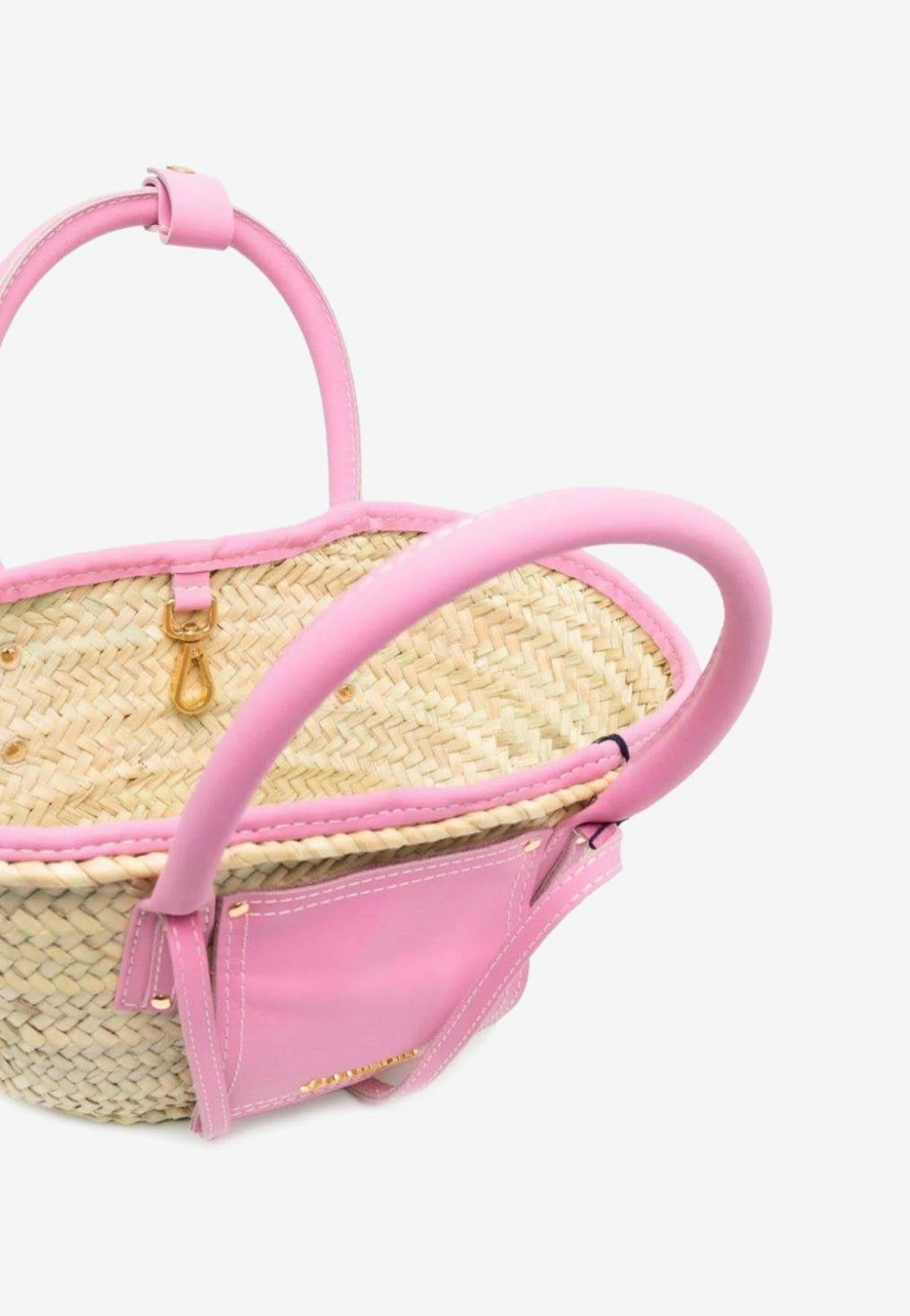 Jacquemus Le Petit Panier Soli Tote Bag Pink 3 Jacquemus Le Petit Panier Soli Tote Bag Pink - Image 3