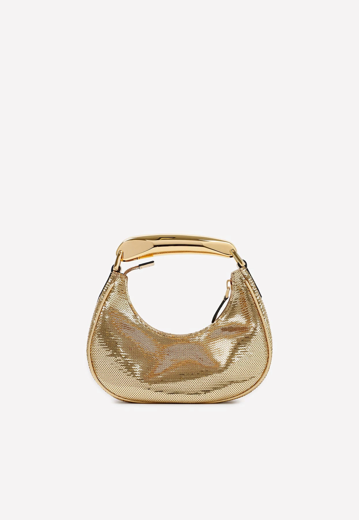 Tom Ford Mini Sequin Embellished Hobo Bag Gold 2 Tom Ford Mini Sequin Embellished Hobo Bag Gold - Image 2