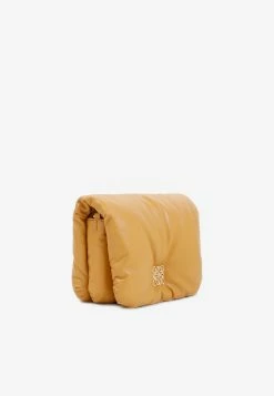 Loewe Goya Puffer Bag In Shiny Nappa Lambskin Nude -Cheap TOP-HANDLE-BAGS Store 26092022 255