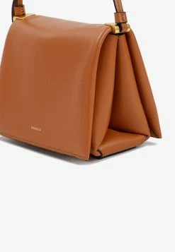 Wandler Uma Box Shoulder Bag In Leather Brown -Cheap TOP-HANDLE-BAGS Store 26092022 324