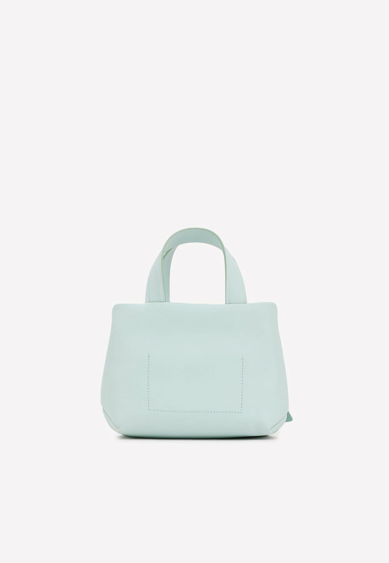 Acne Studios Knotted Top Handle Bag In Leather Mint 2 Acne Studios Knotted Top Handle Bag In Leather Mint - Image 2
