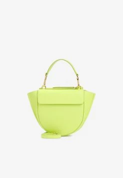 Wandler Mini Hortensia Top Handle Bag Lime