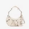 Balenciaga Le Cagole Shoulder Bag In Leather Nude