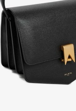 Alaïa Small Le Papa Leather Shoulder Bag Black -Cheap TOP-HANDLE-BAGS Store 31012023 074