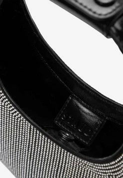 Staud Mini Moon Crystal-Embellished Top Handle Bag Black -Cheap TOP-HANDLE-BAGS Store 473 9991 BKRNBLACK 202