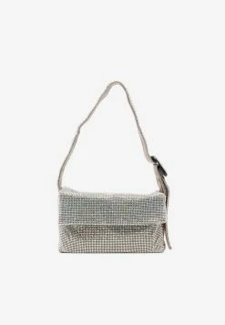 Benedetta Bruzziches Vitty La Mignon Crystal-Embellished Shoulder Bag Crystal