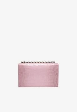Alexander McQueen Jeweled Crossbody Nappa Leather Bag Pink -Cheap TOP-HANDLE-BAGS Store 554128DYT50 M ALEXQ 5618.d