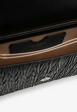 Alexander McQueen Jeweled Crossbody Nappa Leather Bag Black -Cheap TOP-HANDLE-BAGS Store 554128DYTBA L ALEXQ 1000.e