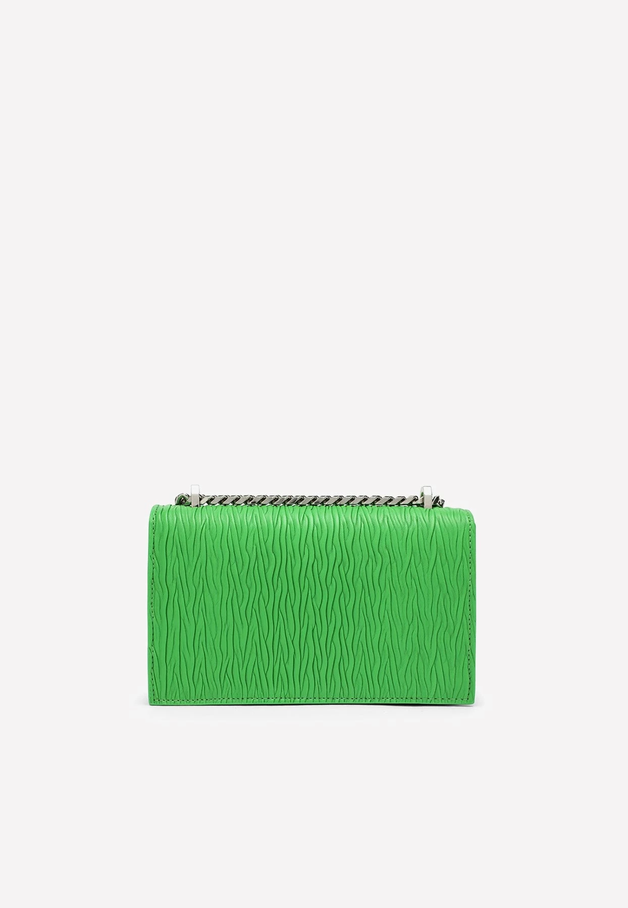 Alexander McQueen Jeweled Crossbody Nappa Leather Bag Green 3 Alexander McQueen Jeweled Crossbody Nappa Leather Bag Green - Image 3