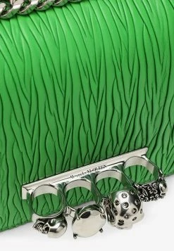 Alexander McQueen Jeweled Crossbody Nappa Leather Bag Green 9 Alexander McQueen Jeweled Crossbody Nappa Leather Bag Green -Cheap TOP-HANDLE-BAGS Store 554128DYTBE L ALEXQ 3800.f