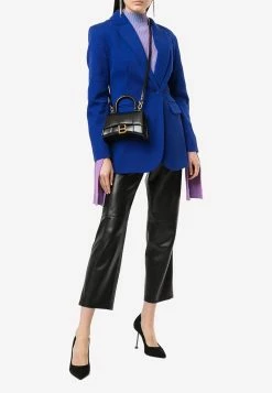 Balenciaga XS Hourglass Leather Crossbody Bag Black 6 Balenciaga XS Hourglass Leather Crossbody Bag Black -Cheap TOP-HANDLE-BAGS Store 592833 1QJ4M 1