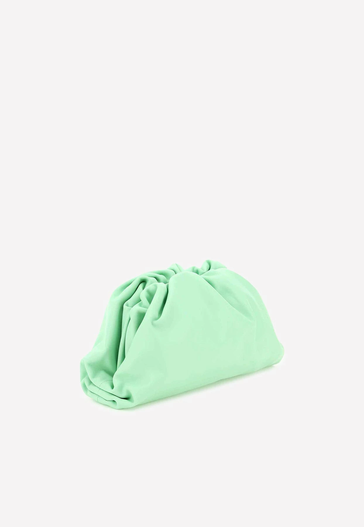 Bottega Veneta Teen Calf Leather Pouch Bag Green 2 Bottega Veneta Teen Calf Leather Pouch Bag Green - Image 2