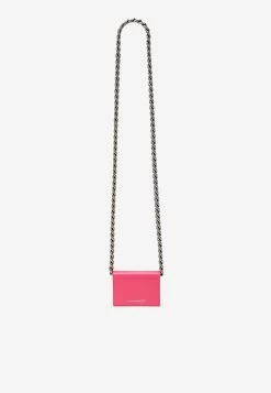Alexander McQueen Micro Leather Crossbody Bag Pink -Cheap TOP-HANDLE-BAGS Store 696814DYTX7 K ALEXQ 5907.d
