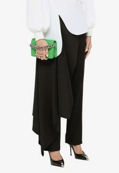 Alexander McQueen Four Ring Crossbody Bag In Calf Leather Green -Cheap TOP-HANDLE-BAGS Store 708146DYTVT L ALEXQ 3800.b