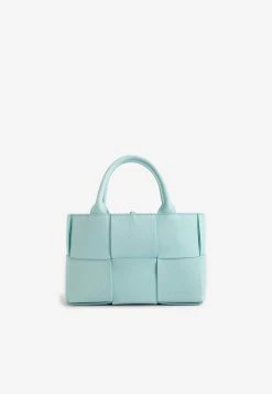 Bottega Veneta Arco Tote Bag Light Blue -Cheap TOP-HANDLE-BAGS Store 709337VCP11 203915 202