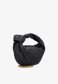 Bottega Veneta Mini Jodie Chain Strap Bag In Intrecciato Leather Black 6 Bottega Veneta Mini Jodie Chain Strap Bag In Intrecciato Leather Black -Cheap TOP-HANDLE-BAGS Store 709562VCPP1 208425 202