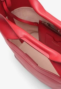 Alexander McQueen Medium The Bow Top Handle Bag In Calf Leather Red 11 Alexander McQueen Medium The Bow Top Handle Bag In Calf Leather Red -Cheap TOP-HANDLE-BAGS Store 7095661AAK2 L ALEXQ 6248.e