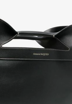 Alexander McQueen Small Bow Top Handle Bag In Calf Leather Black -Cheap TOP-HANDLE-BAGS Store 709566 1BLCA 2 5fbcd8ed 25cb 4f5f a47e f5869c70c76c