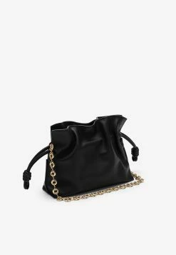 Loewe Small Flamenco Clutch Bag In Nappa Leather Black -Cheap TOP-HANDLE-BAGS Store A411FC2X41LE L LOEW 1100.c