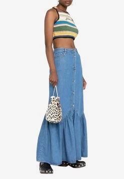 GANNI Mini Hand Beaded Pouch Bag Multicolor -Cheap TOP-HANDLE-BAGS Store A4403 000 1