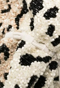 GANNI Mini Hand Beaded Pouch Bag Multicolor -Cheap TOP-HANDLE-BAGS Store A4403 000 4