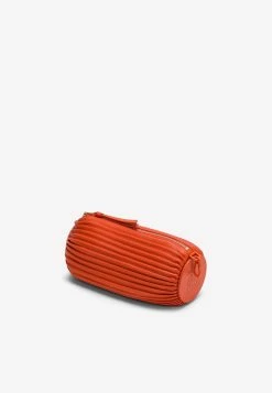 Loewe Pleated Bracelet Clutch In Nappa Leather Orange -Cheap TOP-HANDLE-BAGS Store A912P84X15LE L LOEW 9100.c