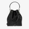 Jimmy Choo Bon Bon Bucket Bag In Calf Leather Black