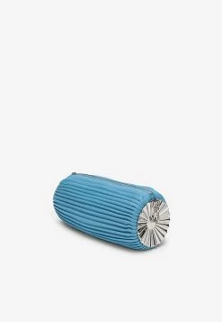 Loewe Pleated Bracelet Clutch In Nappa Leather Light Blue -Cheap TOP-HANDLE-BAGS Store C912P84X14LE K LOEW 5709.d