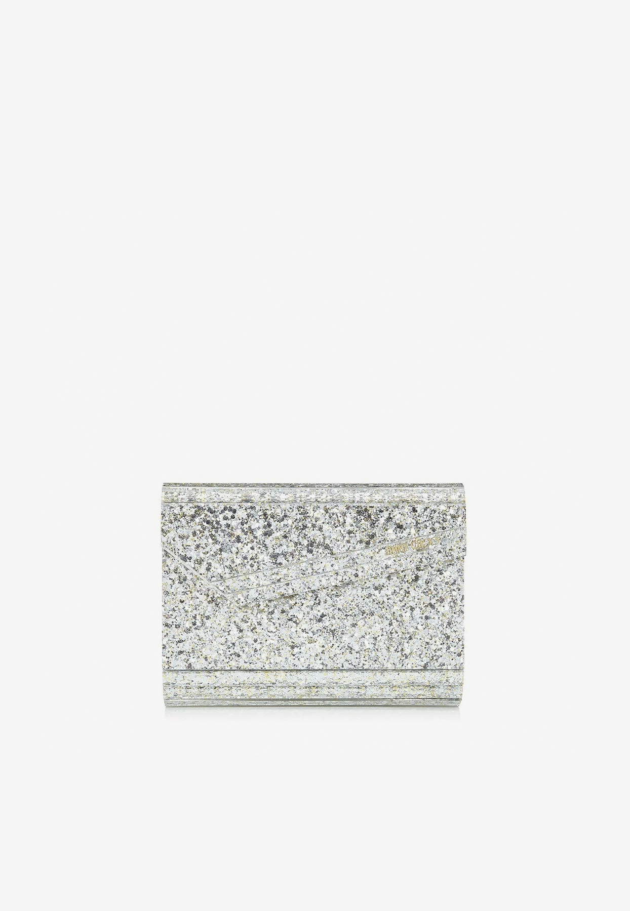 Jimmy Choo Candy Glittered Clutch Bag Metallic 1 Jimmy Choo Candy Glittered Clutch Bag Metallic