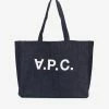 A.P.C. Daniela Denim Tote Bag Indigo