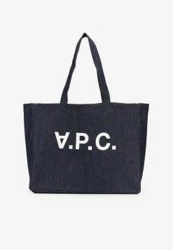 A.P.C. Daniela Denim Tote Bag Indigo