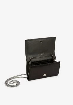 Giuseppe Zanotti Cleopatra Satin Clutch Black -Cheap TOP-HANDLE-BAGS Store IB20002 20003 202