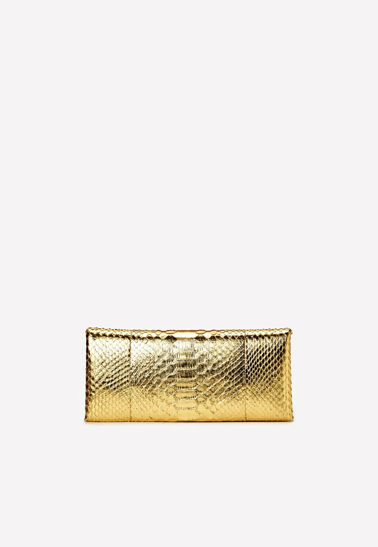 Tom Ford Python Ava Clutch Bag In Leather Metallic 2 Tom Ford Python Ava Clutch Bag In Leather Metallic - Image 2