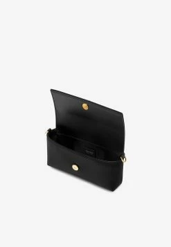 Tom Ford Satin Padlock Clutch Bag Black -Cheap TOP-HANDLE-BAGS Store L1591T TSA001 20U9000 203