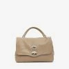 Zanellato Postina Daily S Top Handle Bag Beige